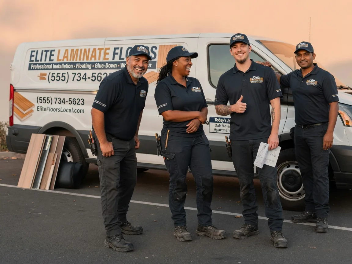 Laminate flooring installation company in Ophiem, IL